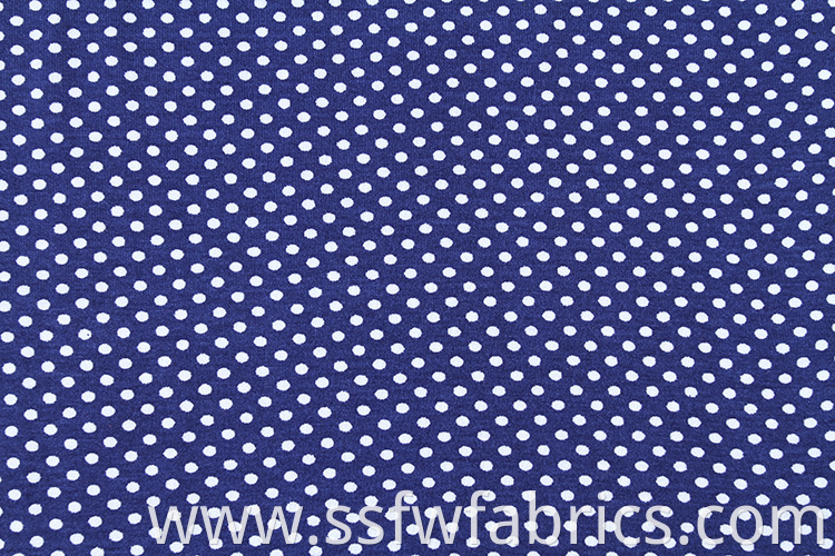 Custom Polka Dot Fabric Dress